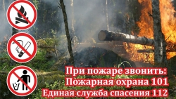 Штормовое предупреждение о высокой и чрезвычайной пожарной опасности лесов на территории Республики Татарстан