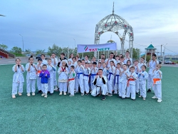 Показательные выступления по Кекусин-кан каратэ прошли в Альметьевске