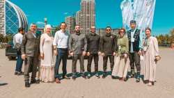 Делегация Альметьевского района представила татарский национальный праздник «Сабантуй» Чеченской Республике