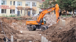 В Альметьевске ведется строительство нового приемно-диагностического корпуса центральной районной больницы