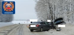 Дорожно-транспортное происшествие произошло на автодороге Акташ-Кузайкино 