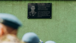 В Альметьевске открыли мемориальную доску в память о Руслане Язданове