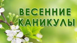 С 23 марта по 1 апреля пройдет профилактическое мероприятие «Весенние каникулы»