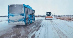 Из-за метели на трассах в Татарстане ограничено движение междугородних автобусов 