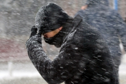 Мокрый снег и сильный ветер прогнозируются в Татарстане в выходные дни