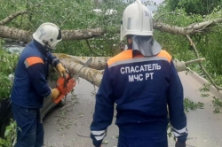 В Татарстане восстановлено электроснабжение пострадавших от урагана районов